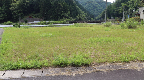 町道側から撮影