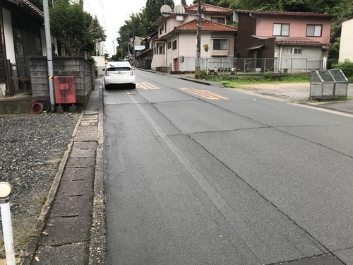 敷地前から撮影